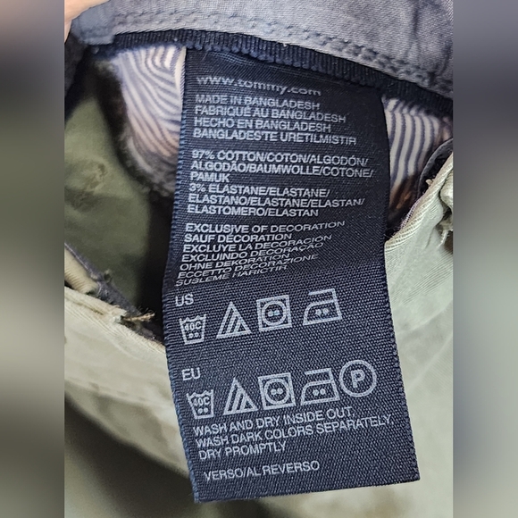 Tommy Hilfiger sage mid-rise straight leg pants Size 12 - Picture 5 of 5